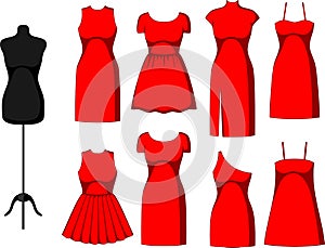 Different Cocktail and Evening Dresses photo