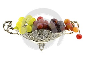 Different color grapes
