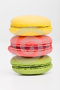 Different color macaroons