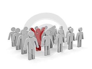 Different concept. 3d image.