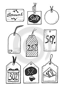 Different discount labels set