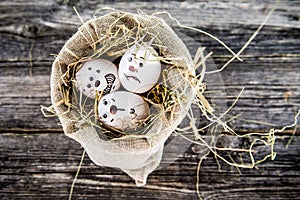 Different emotion faces