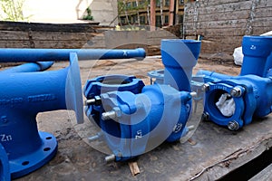 Different fast coupling pipe fittings for pipeline connection