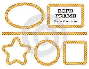 Different frame ropes