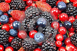 Different fresh berries