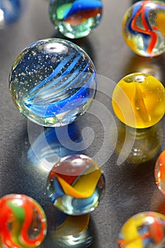 Different glass balls