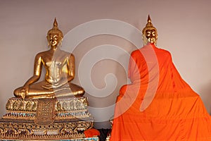 Different Golden Buddha Statue , Thailand