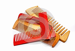 Different hairbrushes