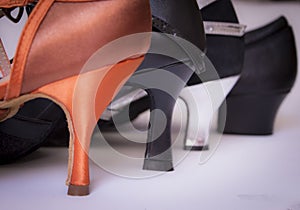 Different heels women shoes