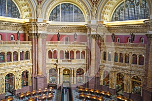 Interior of the Library of Congress