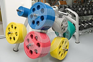 Different iron disc weights