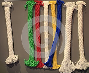 Different kind of ropes