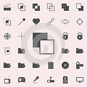 different layers icon. web icons universal set for web and mobile