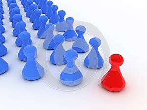 Different leadership