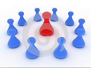 Different leadership