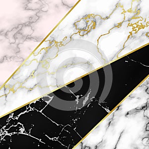 Different marble textures combined into one