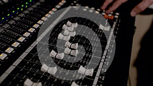 Different modes of sound console