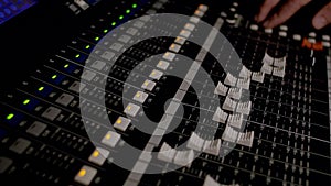 Different modes of sound console