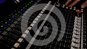 Different modes of sound console