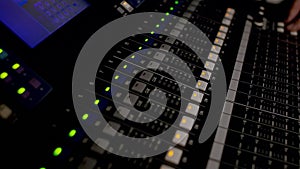 Different modes of sound console