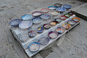 Different motive of oriental ceramics pots for sale