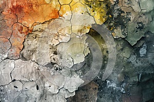 different natural Earth textures mixed in beautiful abstract background