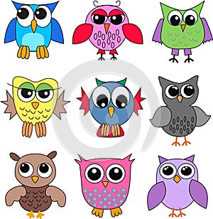 Different owls