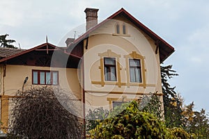 Different perspectives on a representative building within the Alexandru Borza Botanical Garden in Cluj Napoca