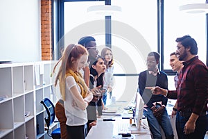 Different poins of view on problem. missunderstanding among office workers