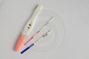 Different positive pregnancy tests