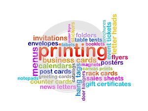 Different Printing Services and Products