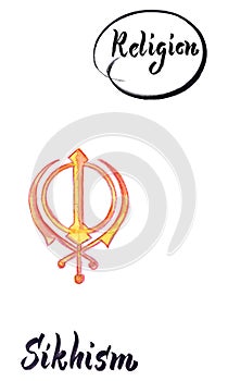 Different religious signs-Sikhism