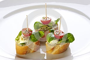 Different sort of canape photo