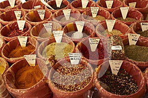 Different spices