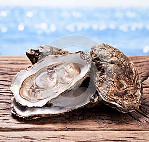 Different spices on rocked table.