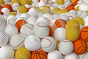 Different Sports Balls