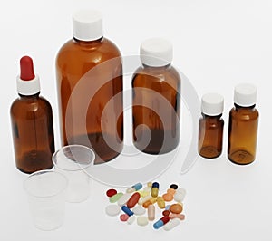 Different tablets, medicine