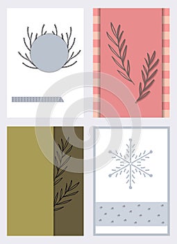Different templates for invitations and greetings.