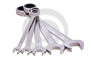 Different tool ratchet spanner