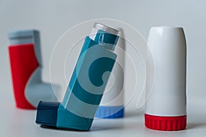 Different types of asthma inhalers