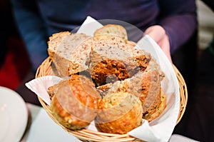 Different types of bread