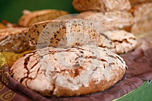 Different types of bread photo