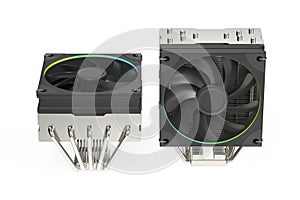 Different types of computer processor coolers