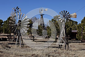 Different types of Old Windmills