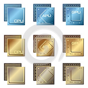 Different types of processors