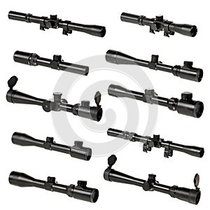 Different types of riflescopes