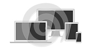 Different types of screens.