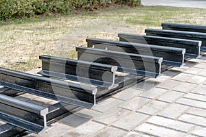 Different types of rail.