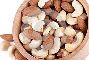 Different varieties of nuts