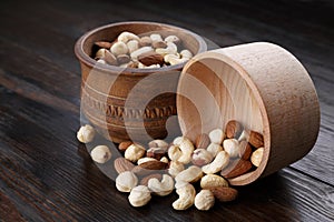 Different varieties of nuts